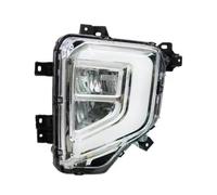Luces bombillas Compatible Con Mitsubishi Para Triton Para L200 2019 2020 2021 Luces De Circulación Diurna DRL Cubierta De Faro Antiniebla Con Luz De Señal De Giro(Right)