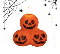 Luces Calabaza Brillantes Decoración Hogar LED Cálida Divertida