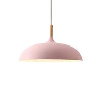 Luces Colgantes Creativas De Macarrón Lámpara Colgante Moderna Y Elegante. Pantalla Luz Techo Personalizada Bohemia De Estilo Nórdico con Mango De Madera para Restaurante Salón Bar Digno
