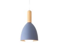Luces Colgantes Granja Macaron Lámpara Colgante Simple De Estilo Chino Pantalla Luz Techo Moderna De Color Lámpara Araña Pequeña De Estilo Francés ConMango De Madera para Restaurante,