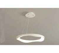 Luces colgantes, luces colgantes LED modernas, sala de estar, decoración del hogar, mesa de comedor, lámpara colgante para dormitorio, lámpara de interior, accesorios de brillo (D42cm, negro_3 luces)