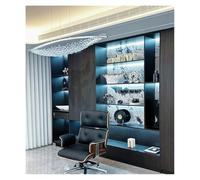 Luces colgantes, Silver Long Light Luxury Restaurant Crystal Chandelier High-end Designer Italian Style Model House Showroom Bar Pendant Lamp Hot