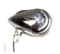 Luces Conducción Motocicletas Faro Delantero De 12 V para Motocicleta, 4,75" con Rejilla Y Luz De Cruce, para Chopper, Cafe, Accesorios Y Focos.