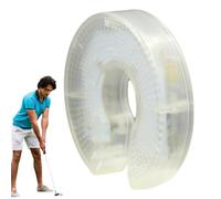 Luces de agujero de golf, indicador de objetivo de asta de bandera de copa verde, kit de brillo multicolor para práctica de accesibilidad nocturna, instalación rápida, de iluminación de