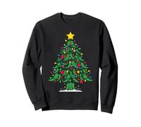Luces de árbol de Navidad de Chile Verde Sudadera