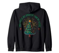 Luces de árbol más Brillantes Que mi Futuro Navidad Santa Navidad Sudadera con Capucha