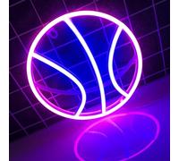 Luces de baloncesto geniales de color, adecuadas para clubes de bares, regalos, decoración de ventanas, ahorro de energía y bajo consumo, ligero y fácil de llevar, iluminación de campamento