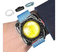 Luces de cabeza para frente, linterna frontal, linterna de cabeza, linterna de cabeza brillante, luz de muñeca recargable, diadema ligera para ciclismo, trabajo, camping