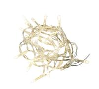 Luces de cadena LED accionadas para decoración navideña, 2M-10M(Warm White, 1.5M 10LED)