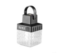 Luces de camping portátiles USB recargable linterna LED 140lm blanco brillante rojo cálido modos intermitentes resistentes al agua para tienda de campaña jardín patio