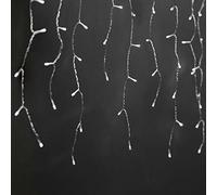 Luces de Carámbano Decorativas | 180 LED's | Blanco Frío | 5.90 m | Efectos de luz: 7 | Alimentado por la red