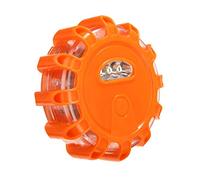 Luces de carretera LED Szaerfa, luz de advertencia de carretera intermitente de advertencia LED con 9 modos de flash, baliza de disco de luz de emergencia, luz de seguridad de camión
