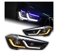 Luces de coche compatibles con BMW X1 LED faro proyector lente 2017-2021 F48 faro delantero F49 DRL señal accesorios automotrices(Xenon)