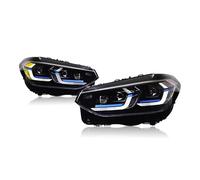 Luces de coche compatibles con BMW X3 G01, faros delanteros G08 2018-2022, faros LED DRL, luces de circulación diurna, luces bajas y altas.
