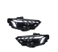 Luces De Coche para A3 para S3 para RS3 2017-2021 Faros Delanteros LED para Automóvil Conjunto Faros Mejorados Lente De Proyector Dinámico Estilo RS5 Faros De Coche