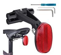 Luces de cola de asiento de bicicleta - Soporte de Ciclismo del Tracker, localizador para Bicicletas de Carretera - Poste de Sillín Monte trasero Luminoso