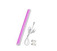 Luces de Cultivo, Luz de cultivo 100V-265V Barra de luz LED de espectro completo for plantas lámpara Phyto de 53cm con cable de conexión Sunshine 4000K 380-780nm(380-750nm 1pc)