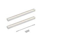 Luces de Cultivo, Luz de cultivo de espectro completo, lámparas de cultivo LED, luz de planta, Phytolamp de alta eficiencia luminosa for cultivo de plántulas de flores(2Pcs 4000K,PLUG_WITH TIMER)