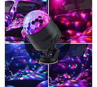 Luces de discoteca, mini luces LED Proyección de colores, una función de la batería USB mágicas control remoto de bolas Iluminación DJ Sound Control de luces, Flash Party Christmas Lights MXCZZ