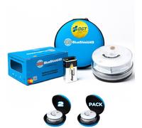 Luces De Emergencia Geoblueshield49/garza Con Estuche Y Batería Energizer 9v - Homologadas Por La Dgt V16 3.0