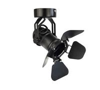 Luces de Escenario, Lámpara de techo industrial vintage con puerta granero, plegable, luces LED for pasillo, arte, escenario, teatro(Bulb not included)