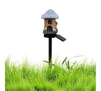 Luces de estaca solares | Mushroom House Garden Decor | Solar Powered Path Light | For Homeowners Gardeners Landscapers Pathway Driveway Yard Lawn Patio Deck Flower Bed Backyard Landscape Decoration