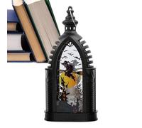 Luces de Farolillo de Halloween,Adornos Linternas LED | Decoración para Ambiente de Terror de Halloween en Fiestas y Festivales, Lámpara de Vela para Uso en Exterior e Interior del Hogar