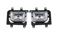 Luces de faros delanteros Conjunto de faros delanteros para BMW para E30, luz parachoques 318I, 325I y 325E(A)