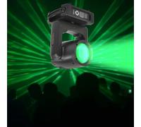 Luces de fiesta móviles, 295 W, luz de fiesta, DJ, luz LED para escenarios, Dmx, para fiesta, discoteca, boda, negro, estroboscópico, rotación, evento en vivo, espectáculo de luz, 13 colores de