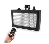 Luces de fiesta para escenario de discoteca DJ Luz de Flash estroboscópica LED 180, Control de sonido, velocidad activada, escenario ajustable, discoteca, DJ, fiesta en casa, Ktv, efecto de iluminació