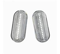 Luces de giro 2 Luces LED Dinámicas De Giro Y Posición Lateral Para Seat Para Ibiza 6L (2002-2008) Intermitentes laterales(Crystal)