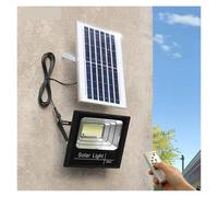 Luces De Inundación LED Solares De 50W Con Control Remoto, Iluminación Exterior De Wall Street, Opciones De 100W 300W 500W De Bajo Consumo, Fácil Instalación(500w)