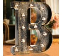 Luces de la carta de la marca led, iluminar las letras Glitter letra del alfabeto señal Batería alimentada para la luz de la noche Fiesta de aniversario Hijas de boda Regalos Bar de inicio Decoración