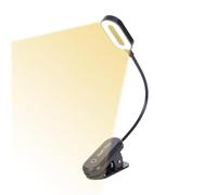 Luces de lectura de noche LED recargables para libros | Luz LED de lectura para estudiar - Cuidado de los ojos, regulable, cambio de color, luz nocturna para cabecero de cama, dormitorio