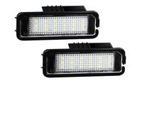 Luces De MatríCula DIRIGIÓ Lámpara de luz la matrícula automóvil Uso ajuste for Porsche Cayenne 958 9 2A 9Y0 911 997 991 992 Macan 95B Boxster Cayman 987 981