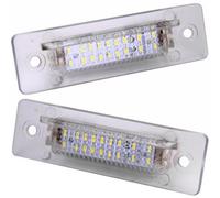 Luces de matricula LED compatible con PORSCHE 911 + 964 + 993 + 996 | 1989-2006 Canbus smd plafon Luz de Matricula blanca
