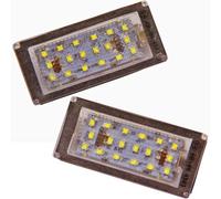 Luces de matricula LED válidas para BMW 3er | E46 | Cabrio, Coupe | 2003-2007 Canbus smd plafon Luz de Matricula blanca