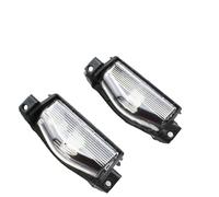 Luces De Matrícula para Mazda 3 2 2009-2013 2 Piezas Cubierta Carcasa Luz Parachoques Trasero Cubierta Carcasa Luz Placa De Matrícula No con Luz Estilo De Coche Placa Matrícula Luz Lámpara