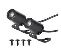 Luces de moto Halo - Faros Angel Eyes para Camión, Proyector de Bicicleta LED de 2 Piezas | Luces de Proyección para Bicicletas, Faros de Motocicleta U7 LED Antiniebla para