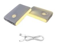 Luces de movimiento genéricas para estancias - 2 unidades recargable Lamp,Wireless Hallway Light | For Indoor Home Bathroom Counter Front Door Hallway Exist Kitchen