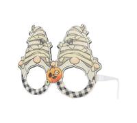 Luces de Navidad al aire libre ¡Vacaciones! Gafas de Halloween con temática navideña para fiestas locas para celebraciones de temporada, accesorio único de disfraz (F,14 x 10 x 2 cm)