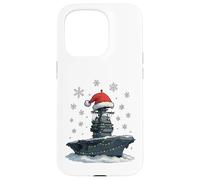 Luces de Navidad envueltas en Air Craft Carried Gerald USS Fun Carcasa para iPhone 15 Pro