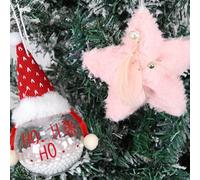 Luces de Navidad para exteriores, decoración de árbol de Navidad, muñeco de nieve, colgante de ambiente festivo, arreglo de estrella, colgante de estrella, muñeca sin rostro, búho, botas, adornos de