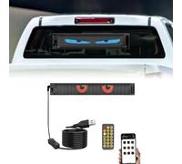 Luces de Ojos de diablos para Autos, Pantalla LED de Ojos de diablos dinámicos para ventanilla de Autos, Pantalla LED Flexible programable para Autos, letreros de luz LED para Autos, Tiendas, Fiestas