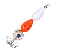 Luces De Pesca LED Subacuáticas,con Anzuelo Cola Cebo De Caída Profunda,señuelos de arrastre | para Pez Gato Trucha Dorado Fletán Bar Pesca Alta Mar Off Shore Y Aguas