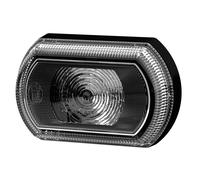 Luces de Posición Frontal Derecho 24V LED Gris HELLA Universal para Diversos