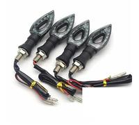 Luces De Posición Intermitente De Motocicleta para Suzuki GSXR600 GSXR750 GSXR1000 Luz Intermitente Freno para Uso Diurno(4 Piezas)