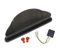 Luces De Posición Intermitentes para Motocicleta para Road Star XV1700 Warrior 2002-2009, Luz De Señalización Impermeable para Uso Diurno.(Fumar)