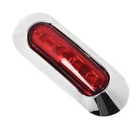 Luces de posición laterales para remolque de automóvil, Luz indicadora lateral de automóvil - 4 luces LED de señal de ,Luces de señal de de 12/24 V, marcador lateral LED, lámpara de luz indicadora par