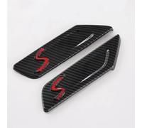 Luces de posición Para MINI F55 F56 F57 2014-2021 Izquierda Derecha Coche Señal De Giro Frontal Bisel Indicador Lateral Luz Cubierta Lámparas Intermitentes Laterales(Carbon fibre style carbon)